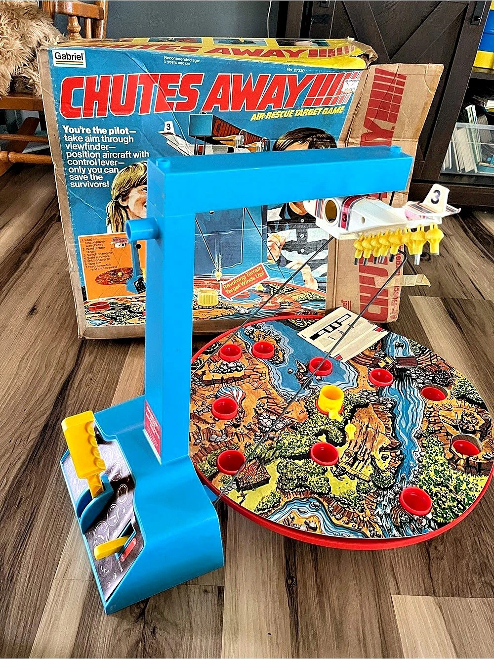 Gabriel Chutes Away Air-Rescue Target Game No. 27330